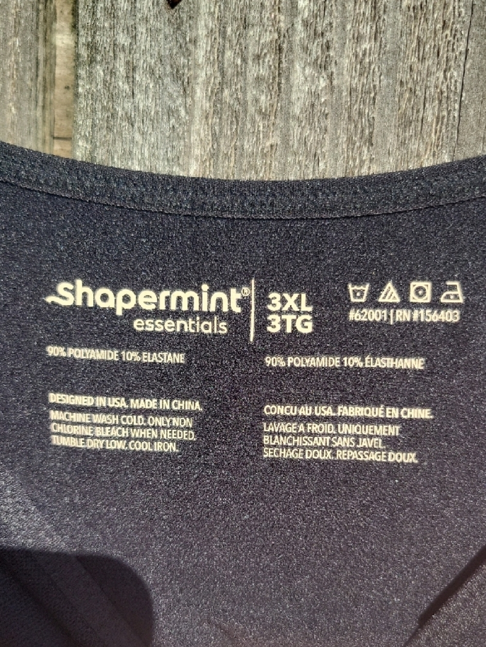Shapermint Black Shapewear Tank Cami with Adjustable Straps New with Tags - Picture 2 of 6